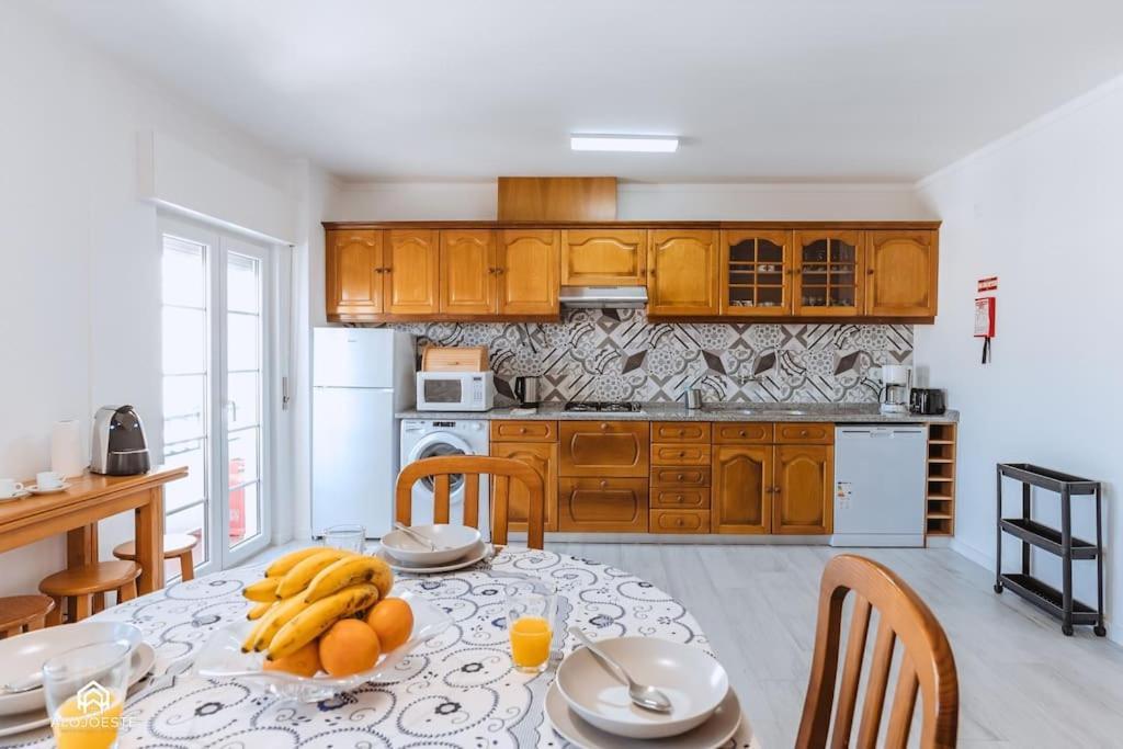 Apartamento Miramar - Piscina E Bbq Santa Cruz  Eksteriør billede